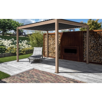 MIRADOR Premium 111 Delux 3 x 4 m Dubová záhradná pergola